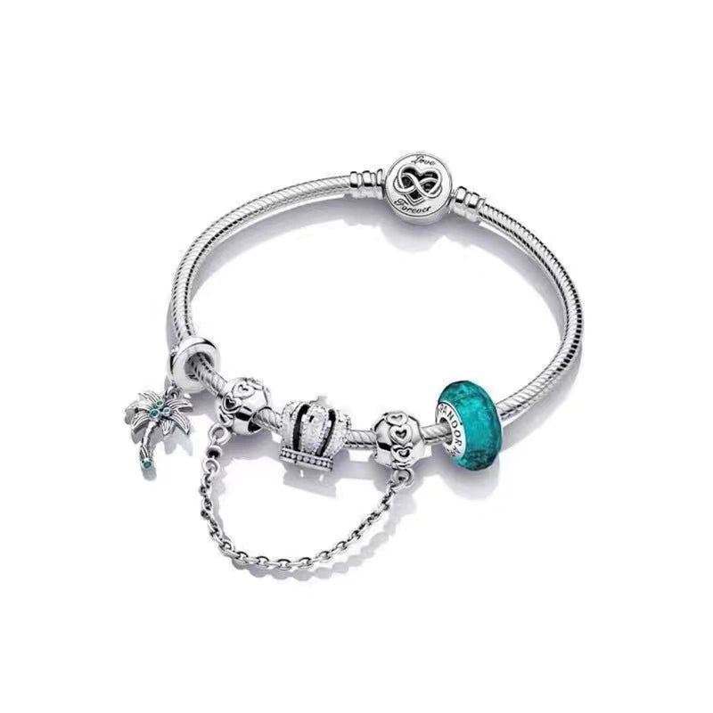 kit pulseira semi rígida realeza tropical