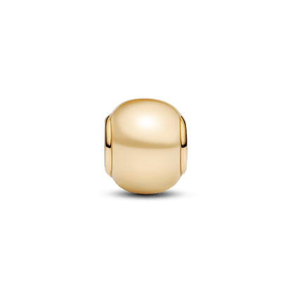 Charm Ouro Separador Com Perola Amarela